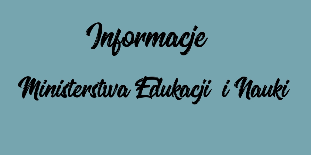Informacje MEiN